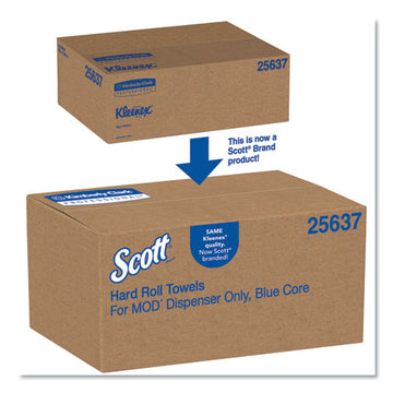 Scott® Pro Plus Hard Roll Towels, Green Harvest, 8" X 700 Ft, White, 6 Roll-carton freeshipping - TVN Wholesale